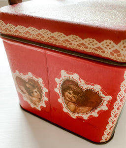 Valentine’s/Spring Greetings Tin Container